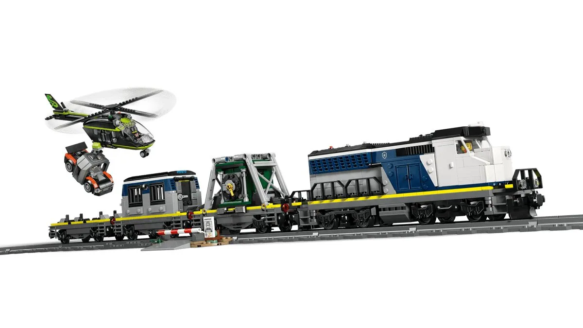 Конструктор LEGO City Ограбление полицейского поезда (60508)