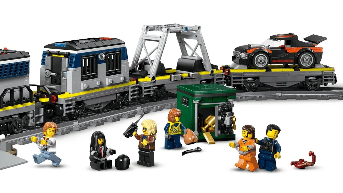 Конструктор LEGO City Ограбление полицейского поезда (60508) — фото 2