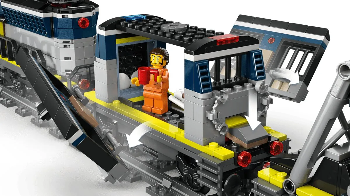 Конструктор LEGO City Ограбление полицейского поезда (60508) — фото 3