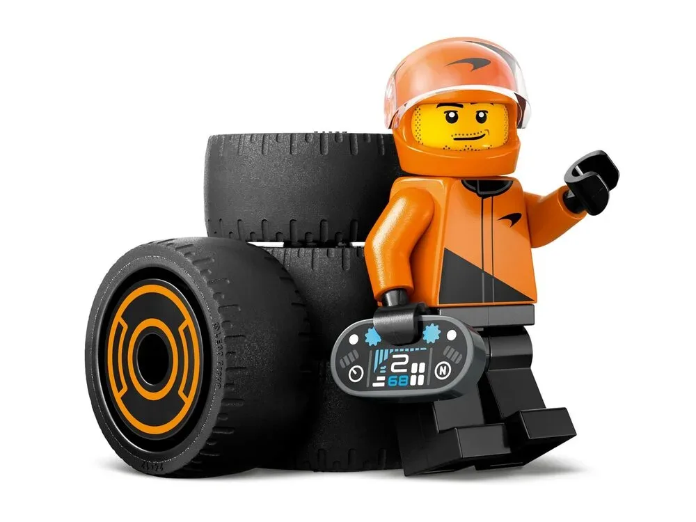 Конструктор LEGO City Пілот F1 з гоночним автомобілем McLaren (60442) — фото 5