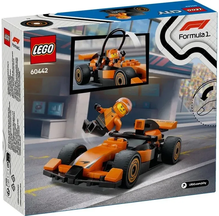 Конструктор LEGO City Пілот F1 з гоночним автомобілем McLaren (60442) — фото 8