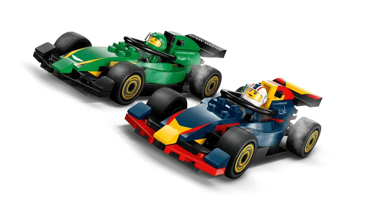 Конструктор LEGO City Грузовик F1 с болидами RB20 и AMR24 (60445) — фото 9