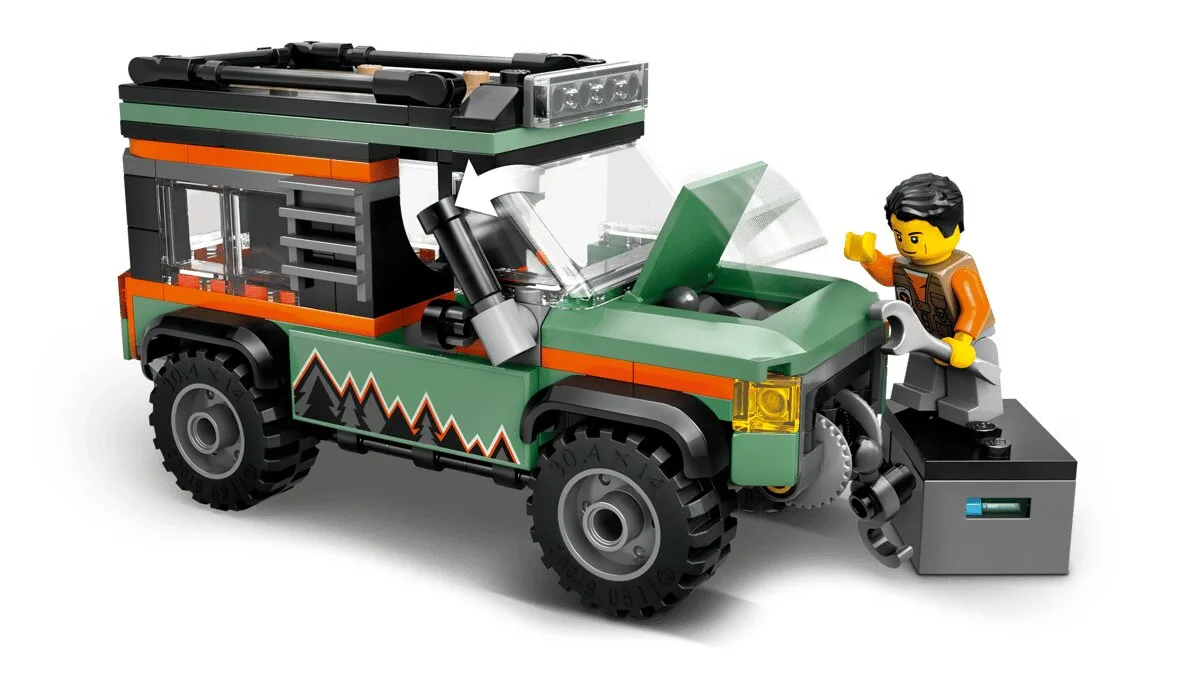 Конструктор LEGO City Внедорожный горный грузовик 4x4 (60447) — фото 3