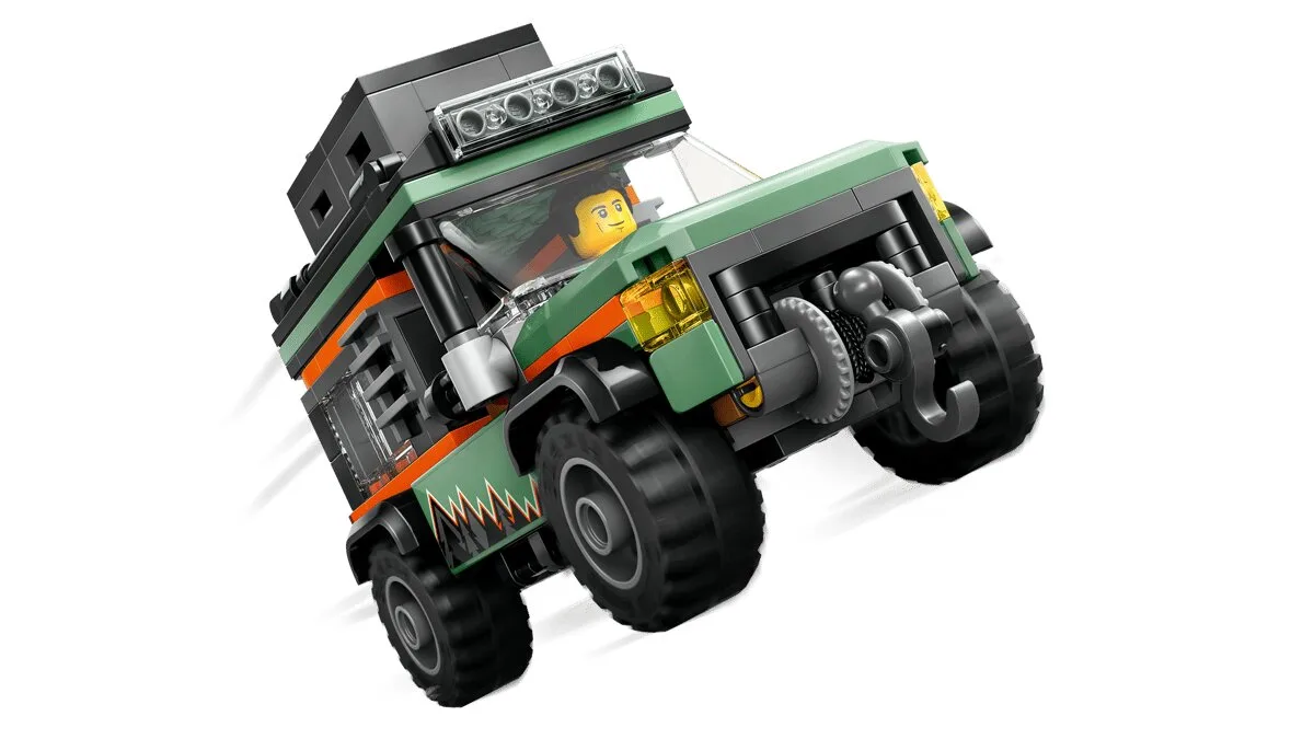 Конструктор LEGO City Внедорожный горный грузовик 4x4 (60447) — фото 4