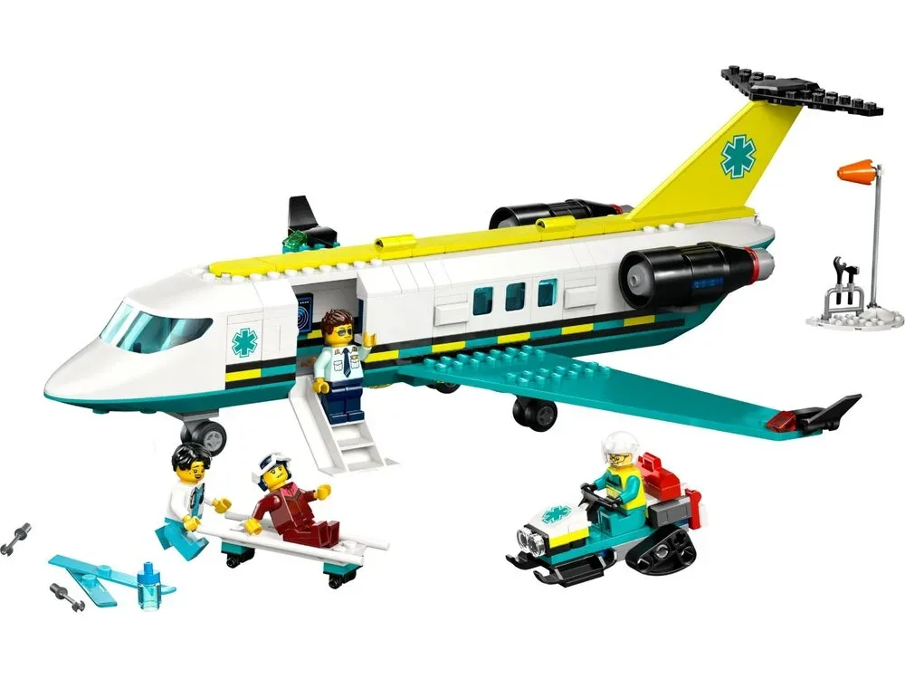 Конструктор LEGO City Самолёт скорой медицинской помощи (60465)