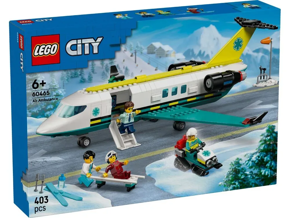 Конструктор LEGO City Самолёт скорой медицинской помощи (60465) — фото 10