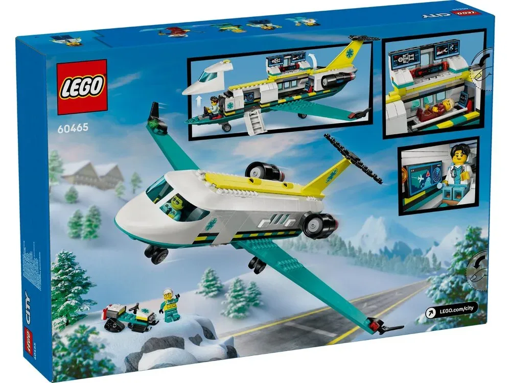 Конструктор LEGO City Самолёт скорой медицинской помощи (60465) — фото 11