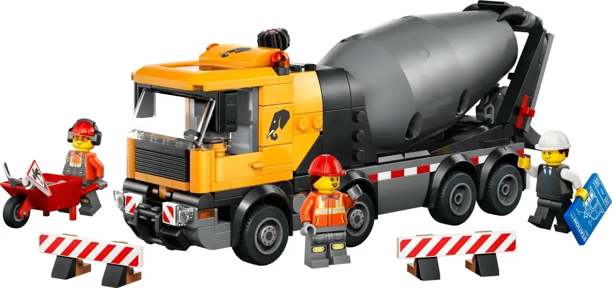Конструктор LEGO City Бетонозмішувач (60478)