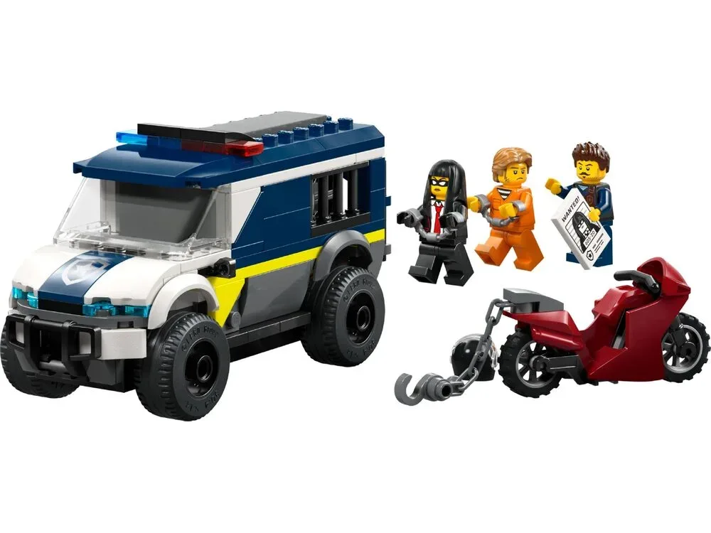 Конструктор LEGO City Полицейский фургон для перевозки заключённых (60479)