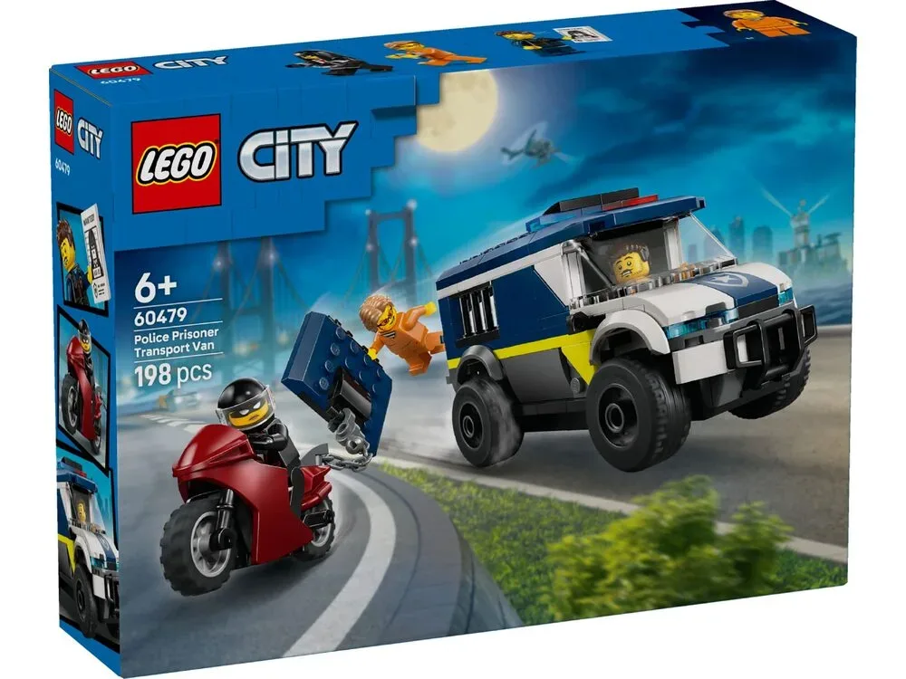 Конструктор LEGO City Полицейский фургон для перевозки заключённых (60479) — фото 7
