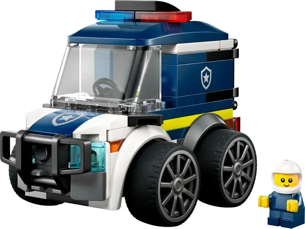 Конструктор LEGO City Машинки: полицейский грузовик (60481)