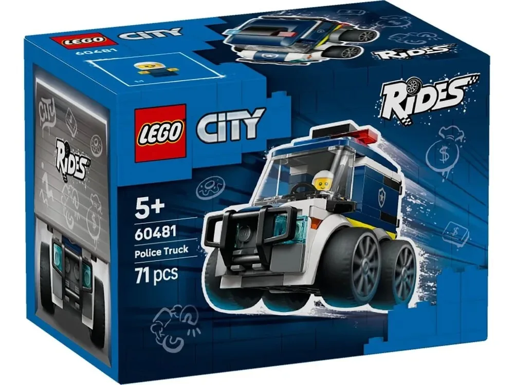 Конструктор LEGO City Машинки: полицейский грузовик (60481) — фото 7