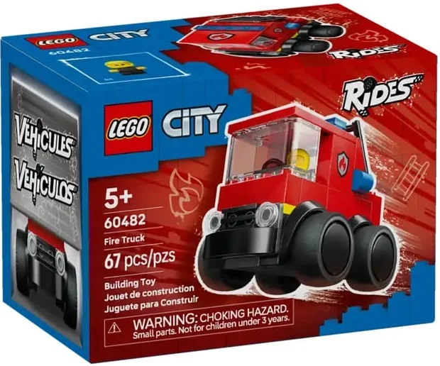 Конструктор LEGO City Машинки: пожарная машина (60482) — фото 8