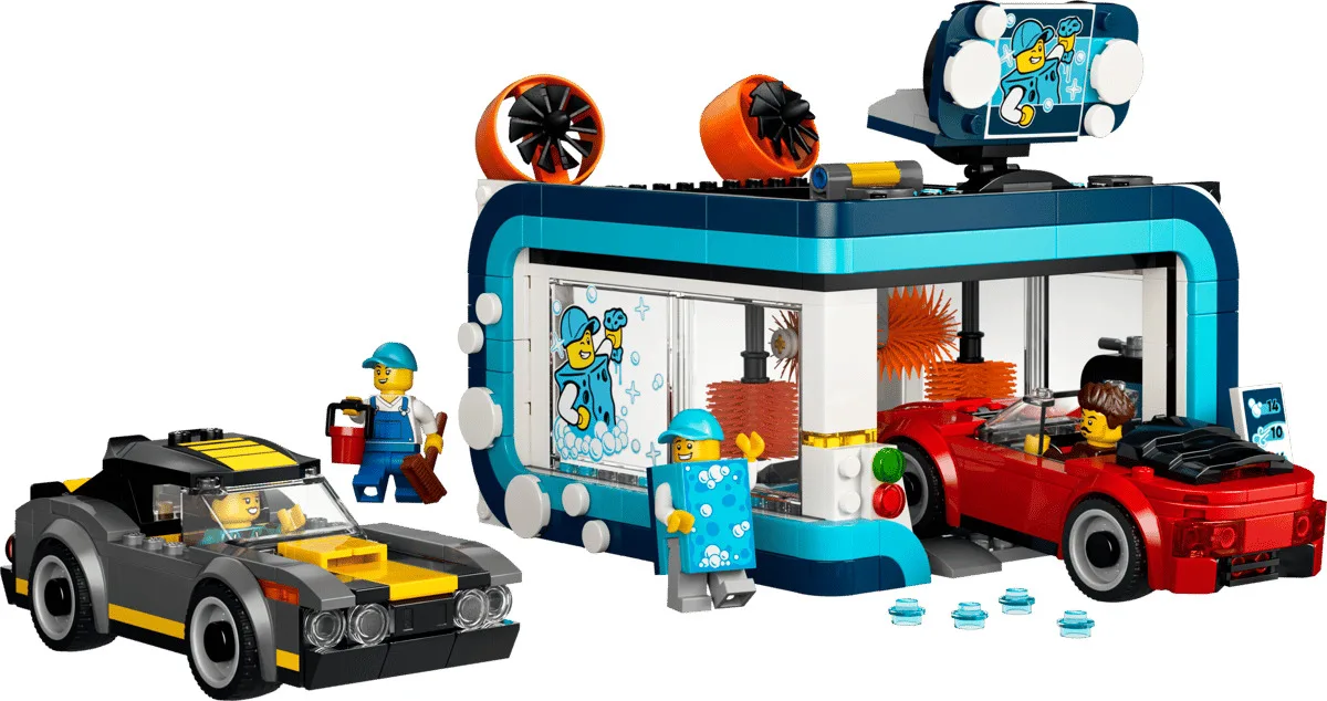 Конструктор LEGO City Туннельная автомойка (60497)