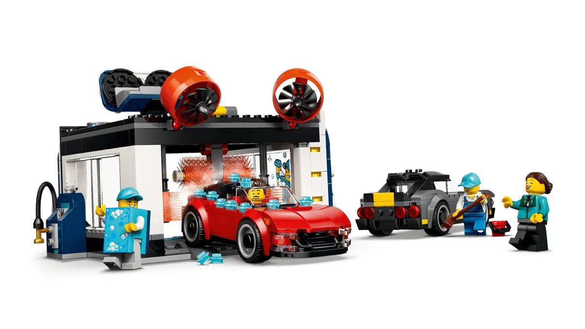 Конструктор LEGO City Туннельная автомойка (60497) — фото 4