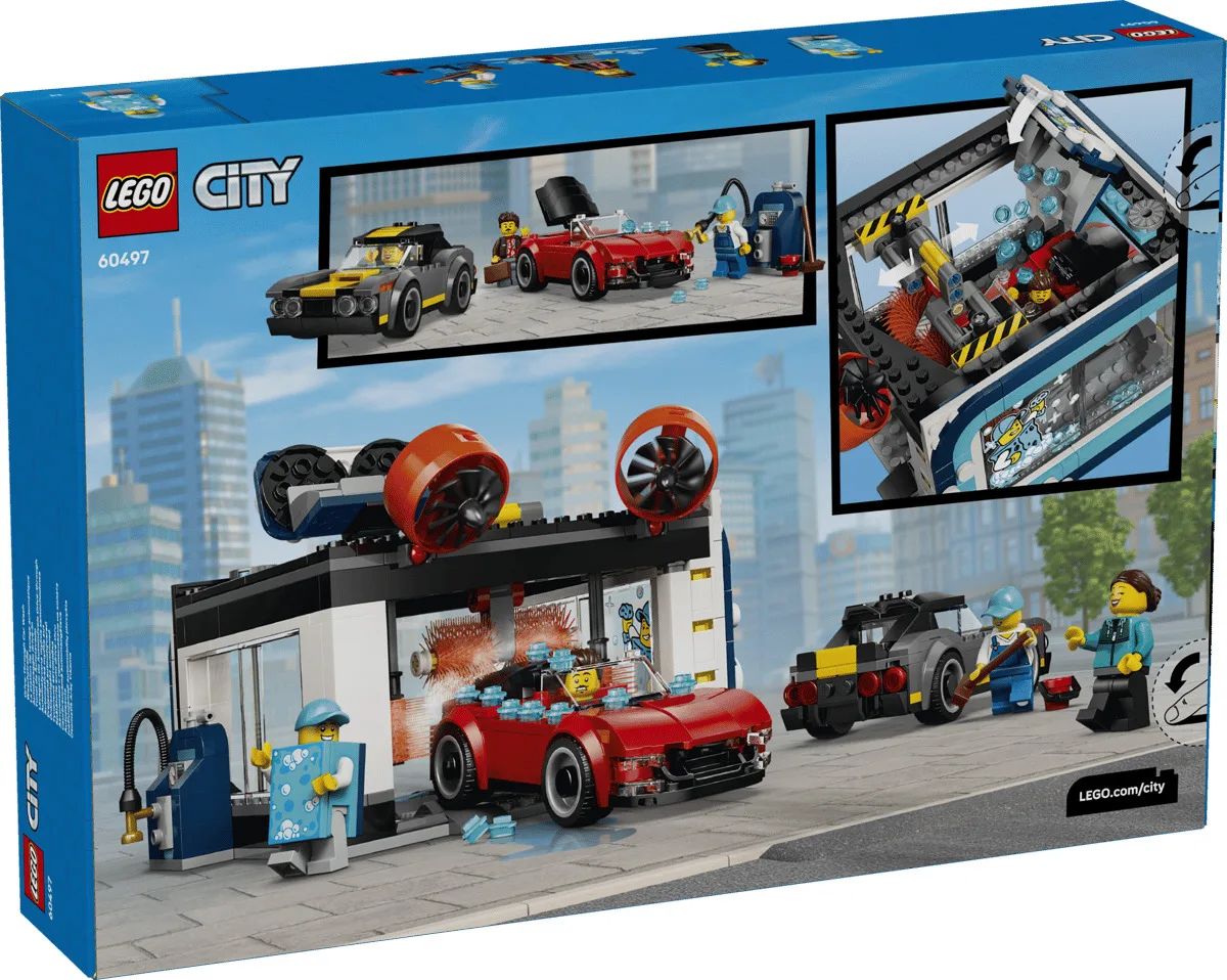 Конструктор LEGO City Туннельная автомойка (60497) — фото 11