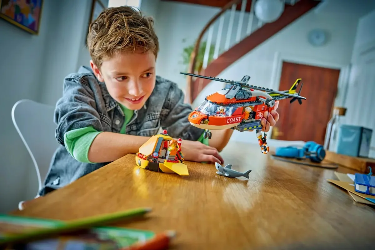 Конструктор LEGO City Вертолёт береговой охраны (60503) — фото 8