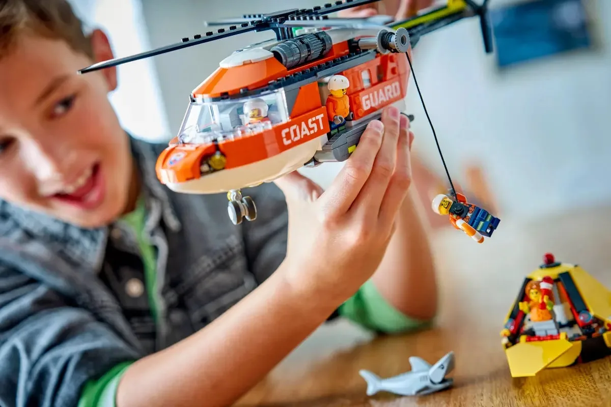 Конструктор LEGO City Вертолёт береговой охраны (60503) — фото 9