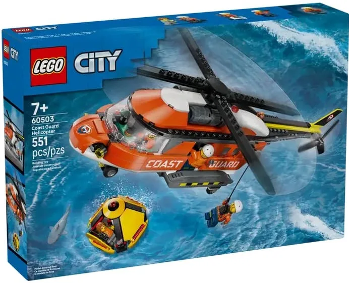 Конструктор LEGO City Вертолёт береговой охраны (60503) — фото 11
