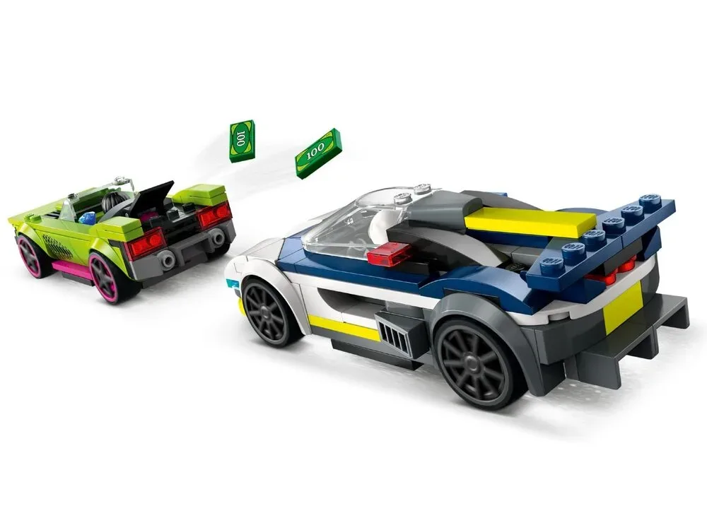 Конструктор LEGO City Преследование маслкара на полицейской машине (60415) — фото 3