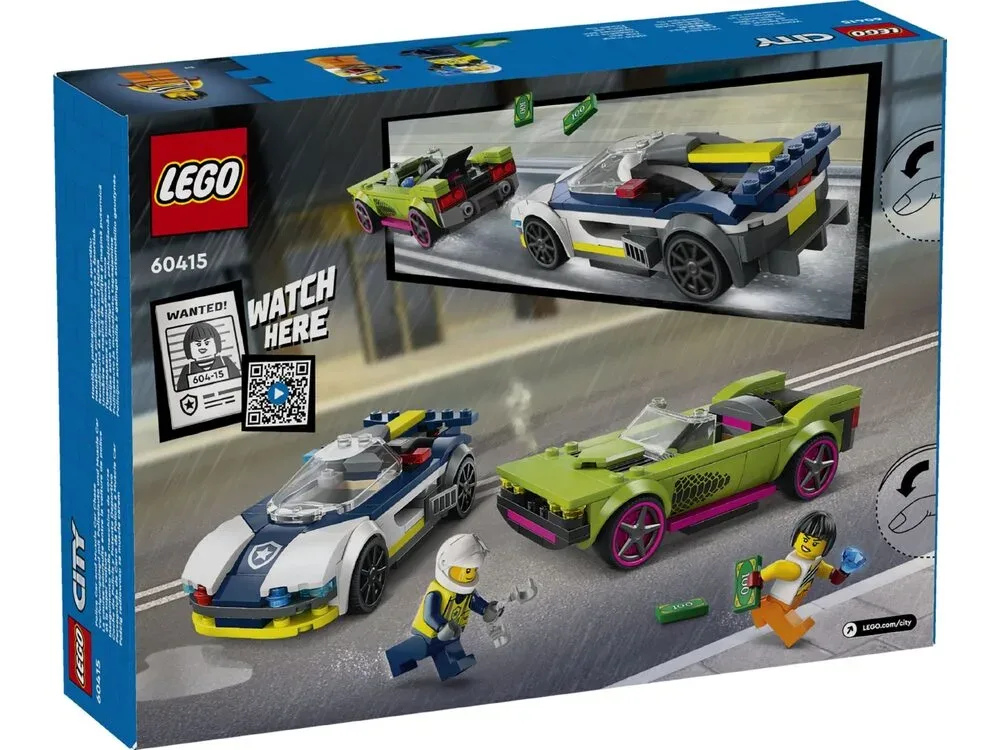 Конструктор LEGO City Преследование маслкара на полицейской машине (60415) — фото 8