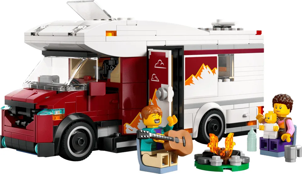 Конструктор LEGO City Приключенческий дом на колёсах для отпуска (60454)