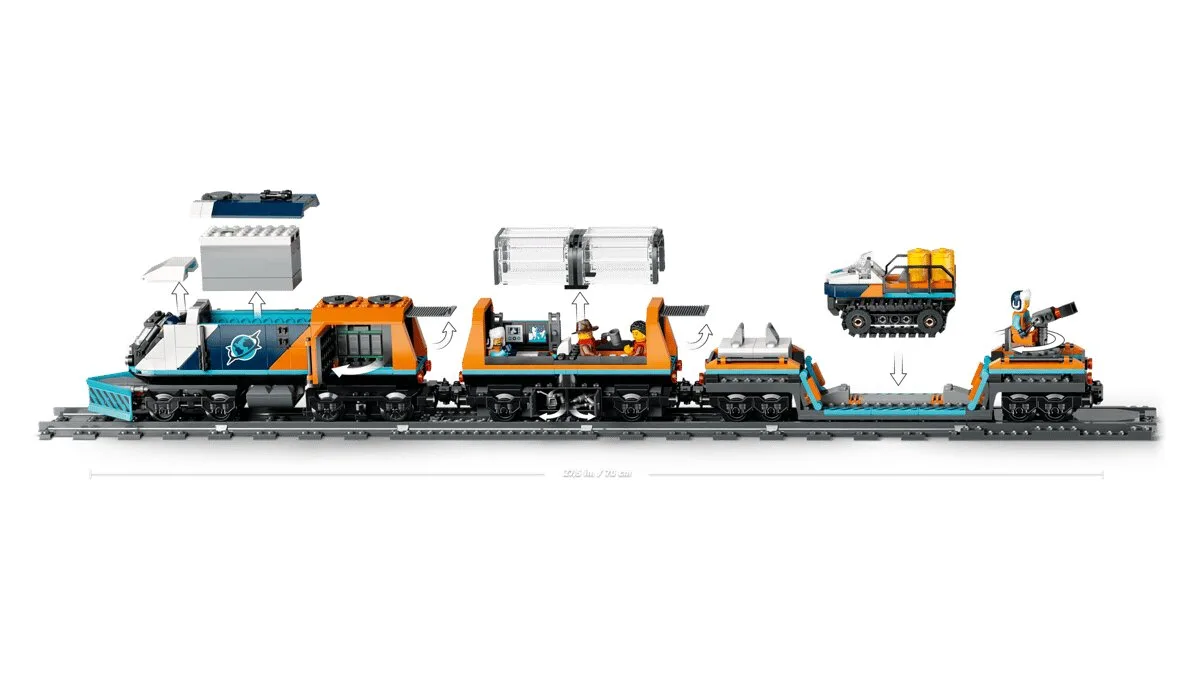 Конструктор LEGO City Арктический исследовательский экспресс (60470) — фото 3
