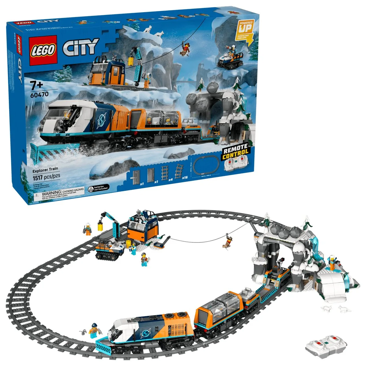 Конструктор LEGO City Арктический исследовательский экспресс (60470) — фото 9