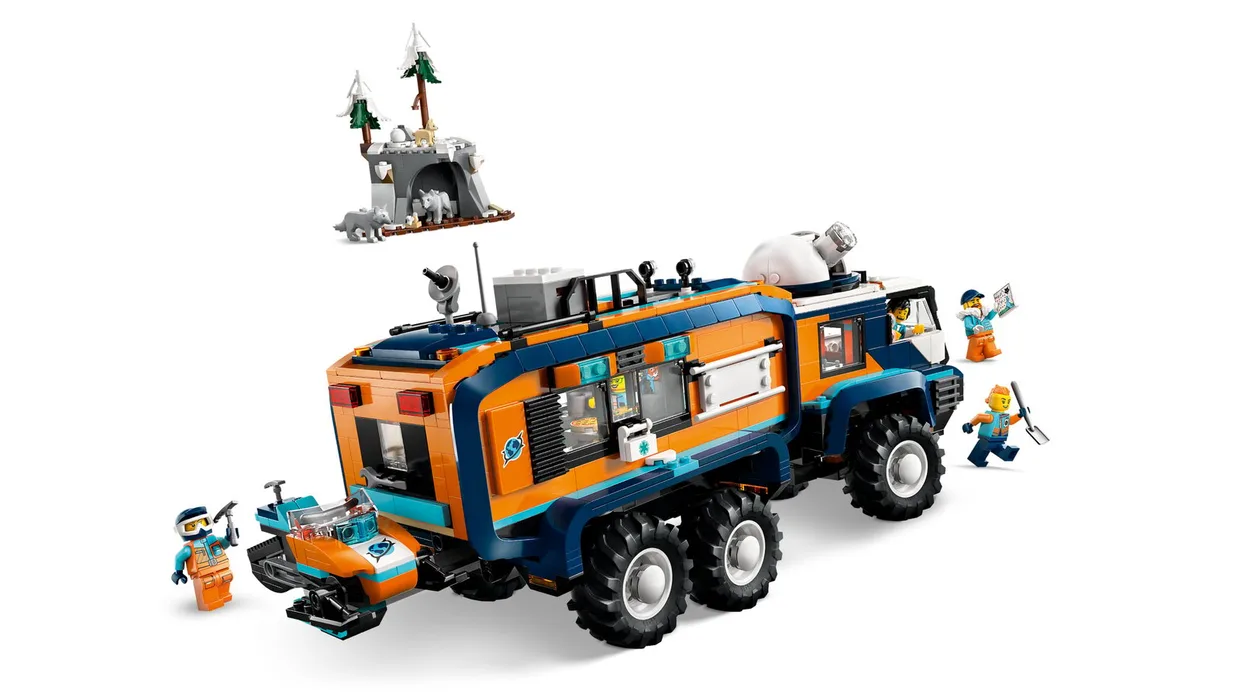 Конструктор LEGO City Арктический исследовательский грузовик с научной лабораторией (60471) — фото 2