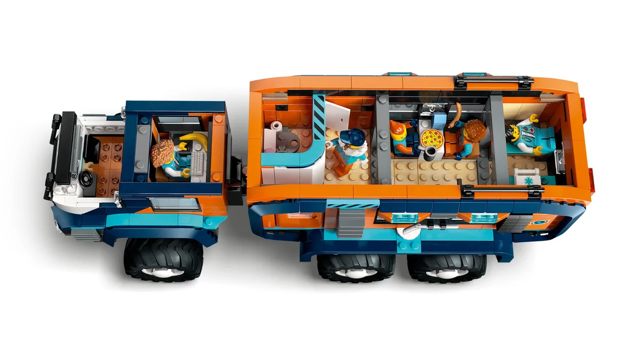 Конструктор LEGO City Арктический исследовательский грузовик с научной лабораторией (60471) — фото 4