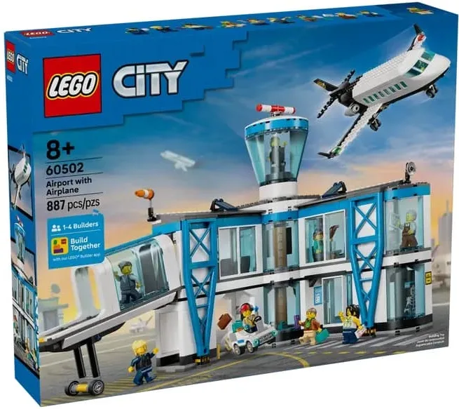 Конструктор LEGO City Аэропорт с самолётом (60502) — фото 11