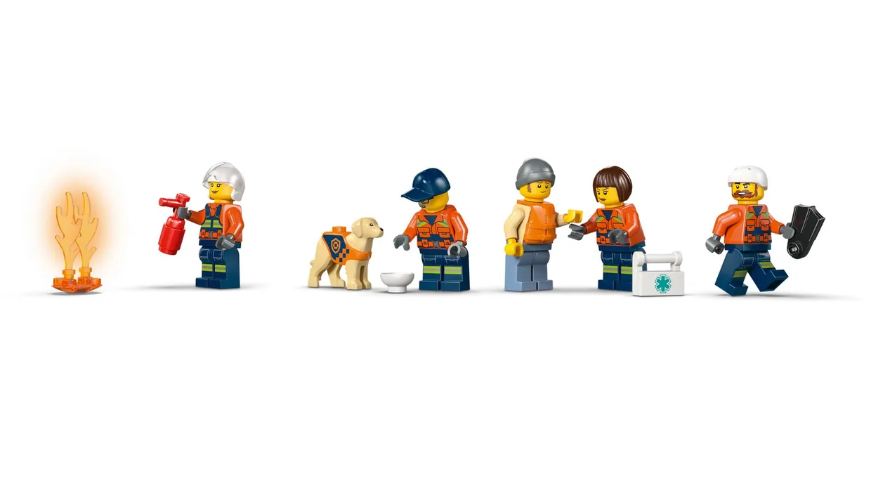 Конструктор LEGO City Спасательный катер и вертолёт береговой охраны (60504) — фото 3