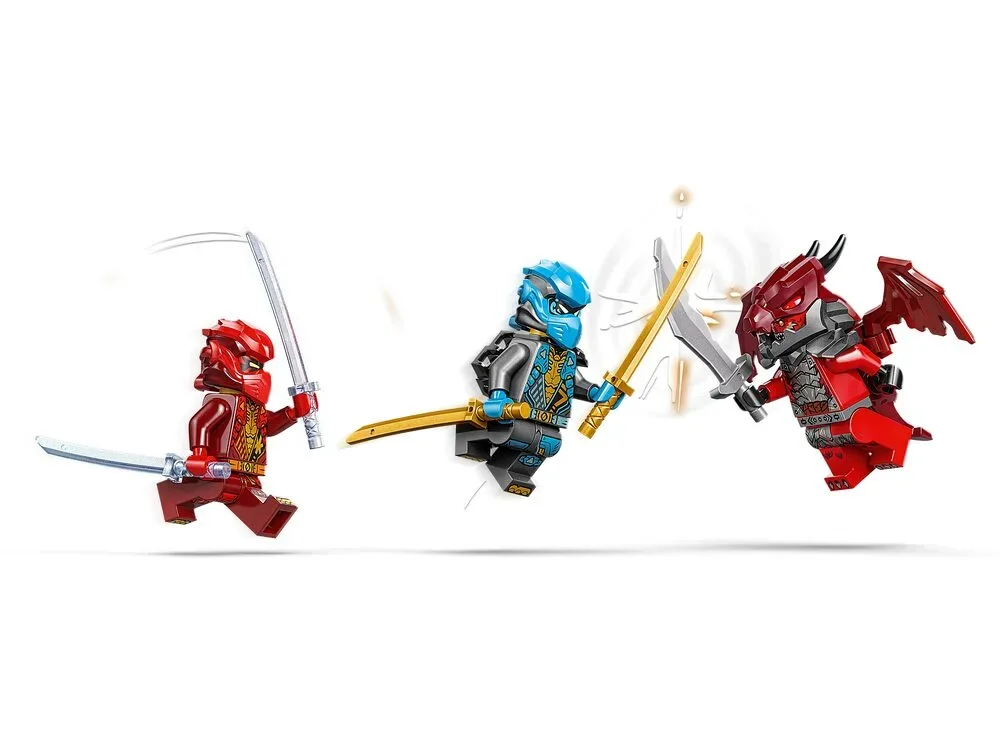 Конструктор LEGO Ninjago Штормовой робот-всадник Кая (71830) — фото 7