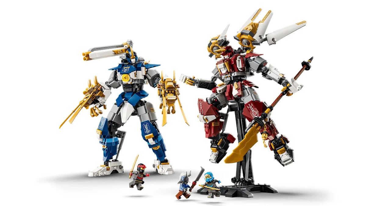 Конструктор LEGO Ninjago Роботи-титани близнюки (71870)