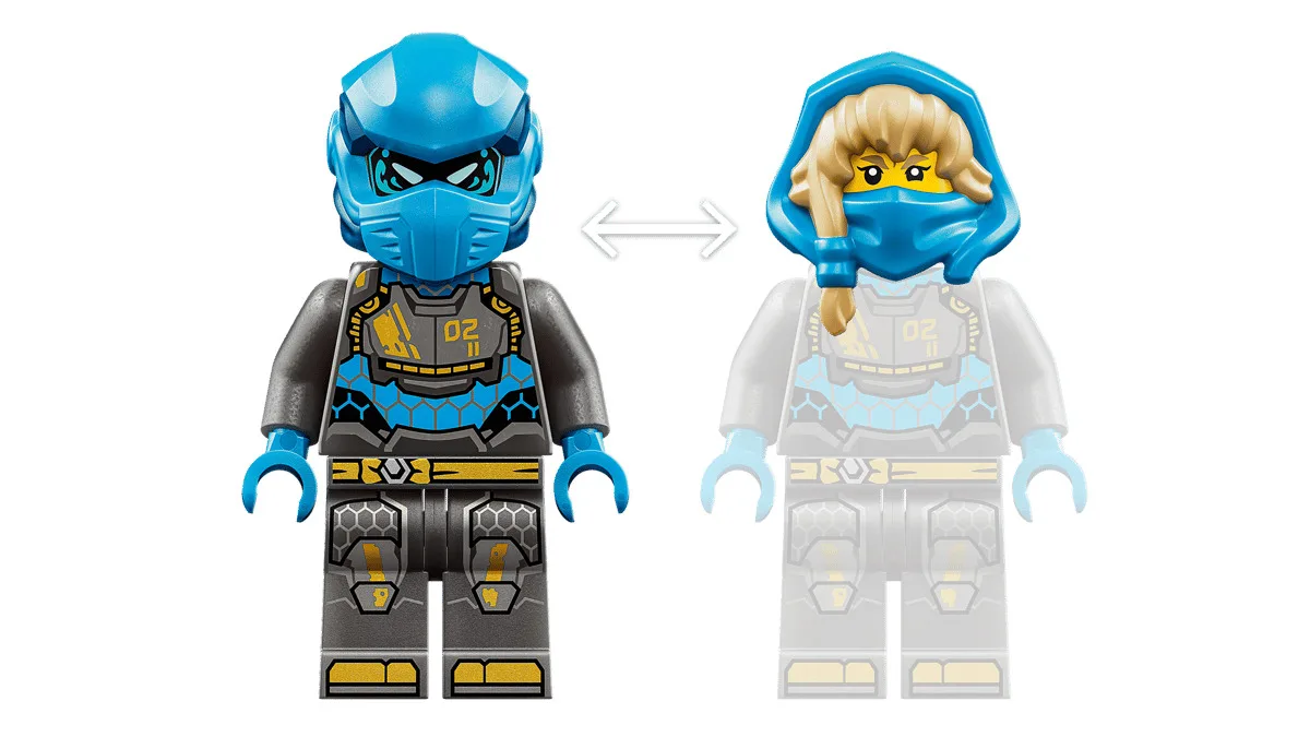 Конструктор LEGO Ninjago Роботи-титани близнюки (71870) — фото 3