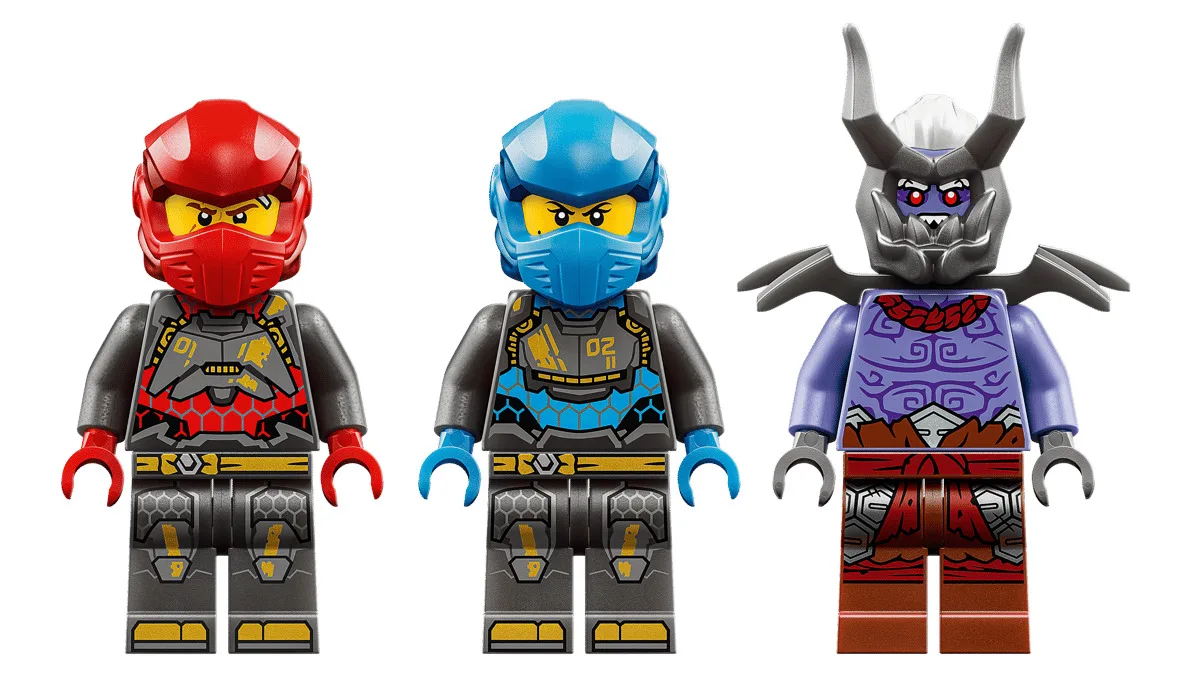 Конструктор LEGO Ninjago Роботи-титани близнюки (71870) — фото 5
