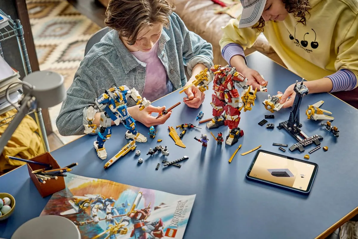 Конструктор LEGO Ninjago Роботи-титани близнюки (71870) — фото 9