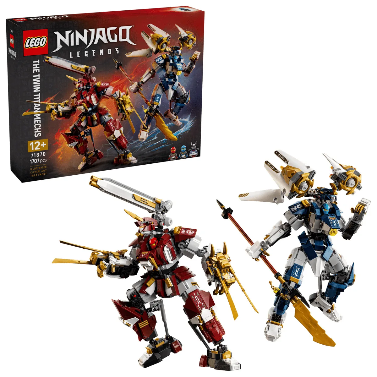 Конструктор LEGO Ninjago Роботи-титани близнюки (71870) — фото 10