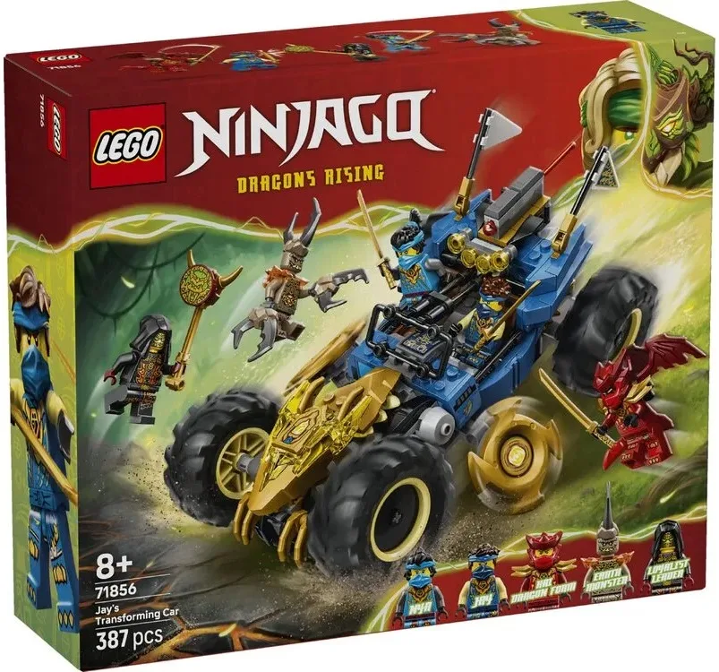 Конструктор LEGO Ninjago Автомобиль-трансформер Джея (71856) — фото 8