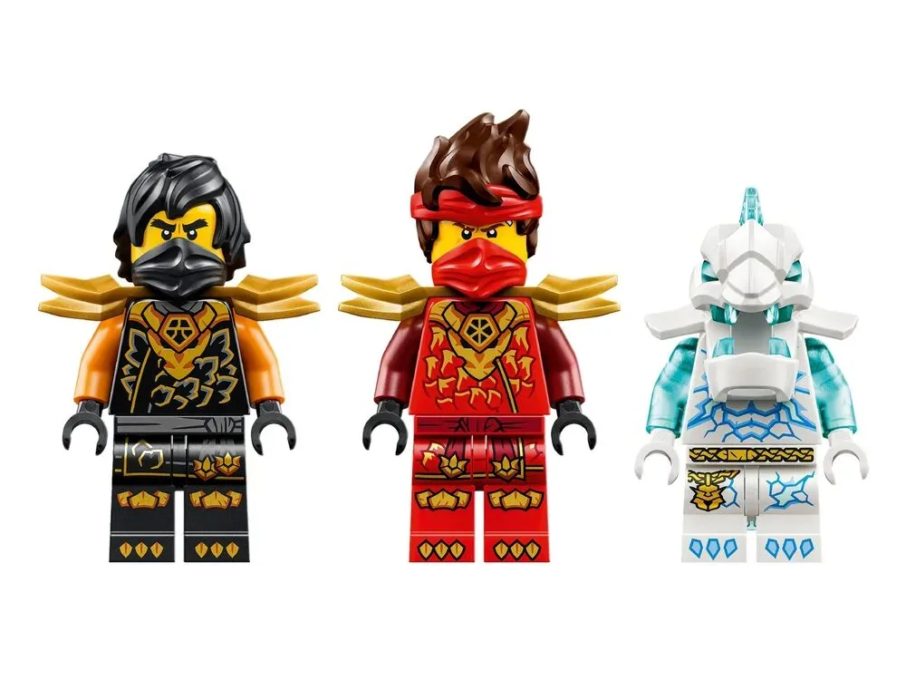 Конструктор LEGO Ninjago Комбинированные транспортные средства Кая и Коула (71864) — фото 4
