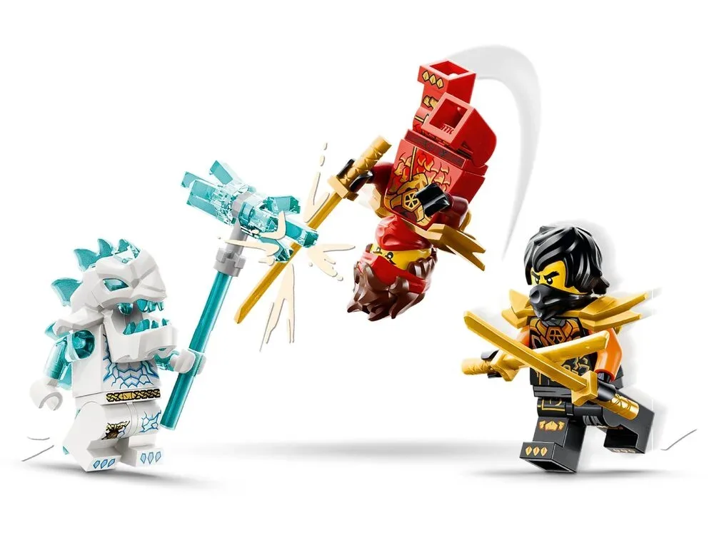Конструктор LEGO Ninjago Комбинированные транспортные средства Кая и Коула (71864) — фото 5