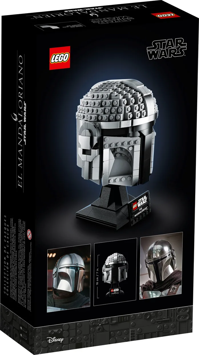 Конструктор LEGO Star Wars Шлем Мандалорца (75328) — фото 7