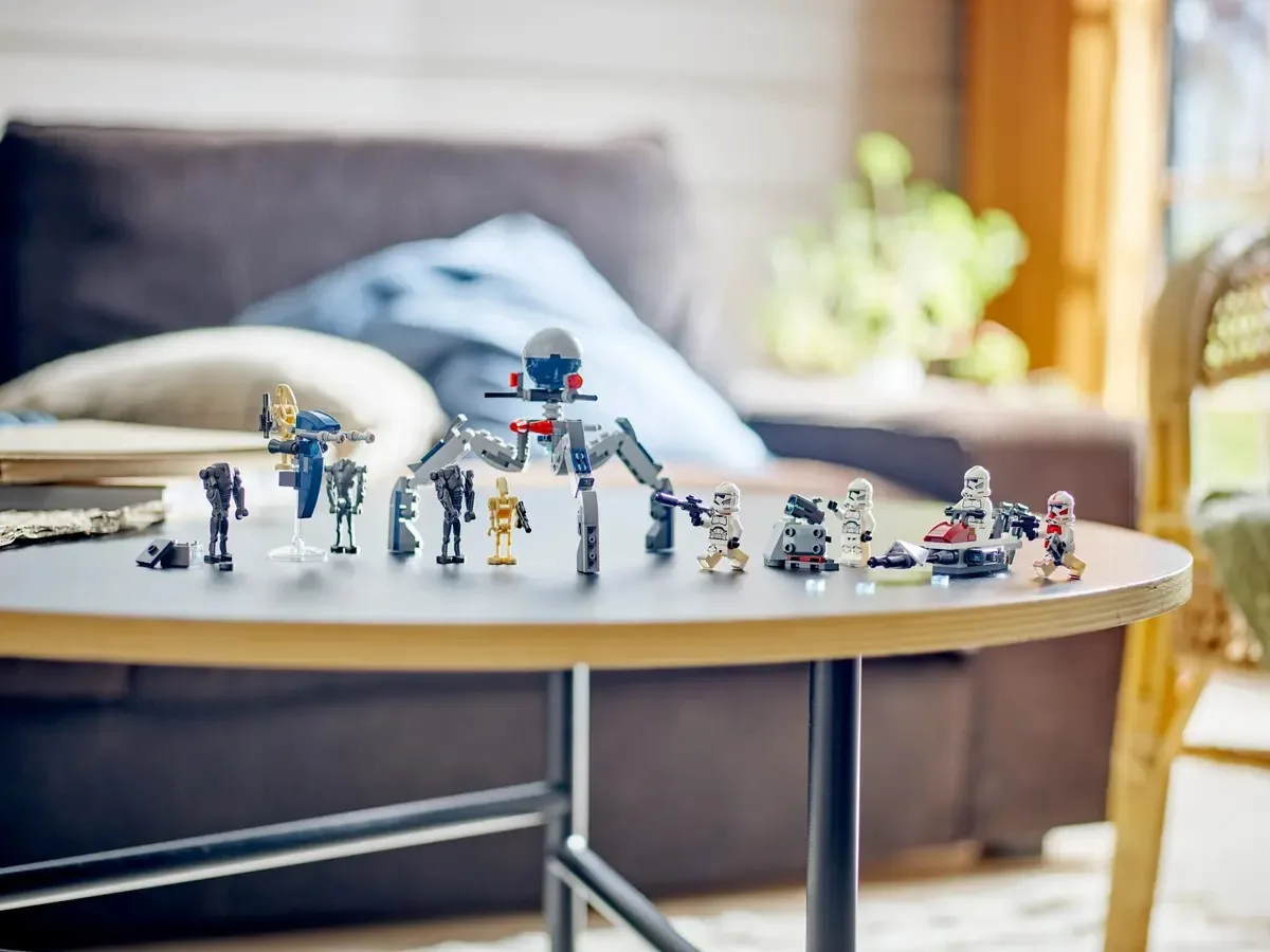 Конструктор LEGO Star Wars Клони-піхотинці й бойові дроїди. Бойовий набір (75372) — фото 7