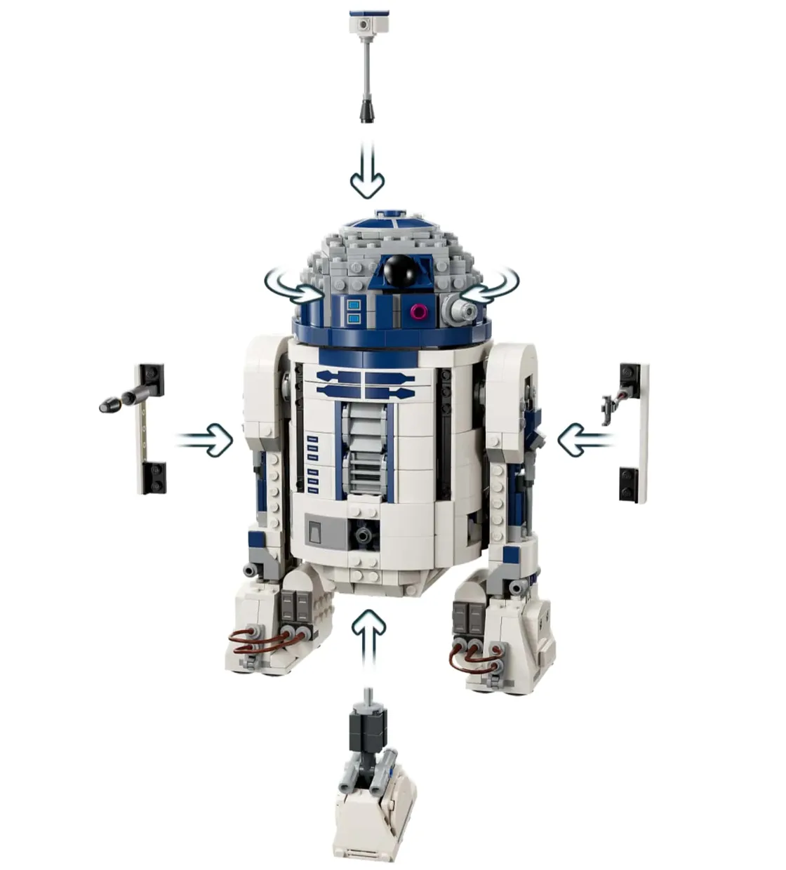 Конструктор LEGO Star Wars R2-D2 (75379) — фото 3