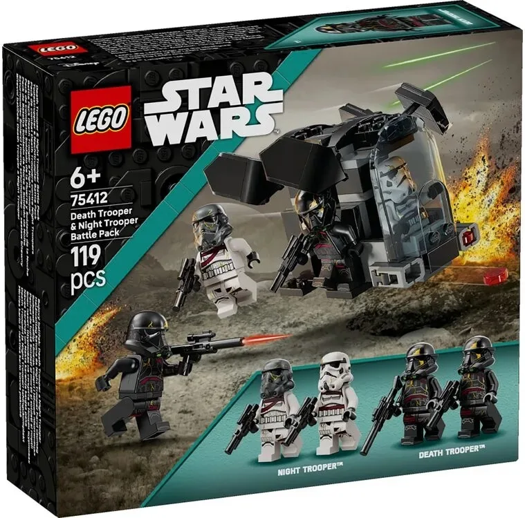 Конструктор LEGO Star Wars Боевой набор «Штурмовики смерти и ночные штурмовики» (75412) — фото 7