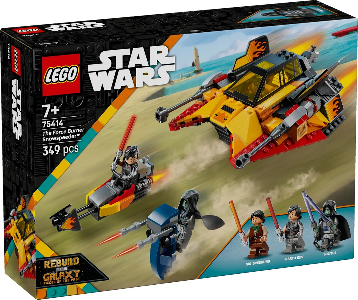 Конструктор LEGO Star Wars Снежный спидер The Force Burner (75414) — фото 11