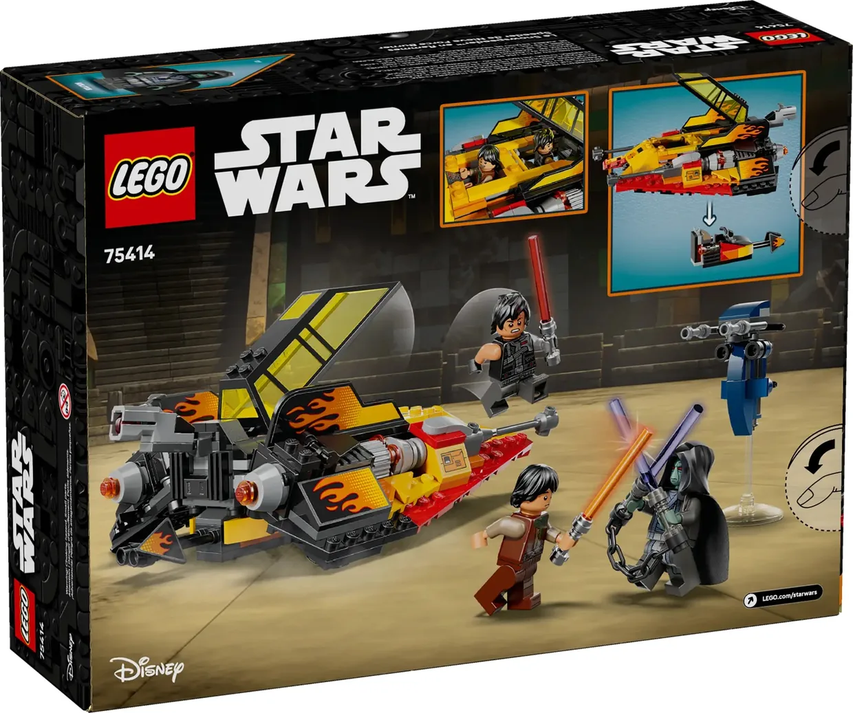 Конструктор LEGO Star Wars Снежный спидер The Force Burner (75414) — фото 12