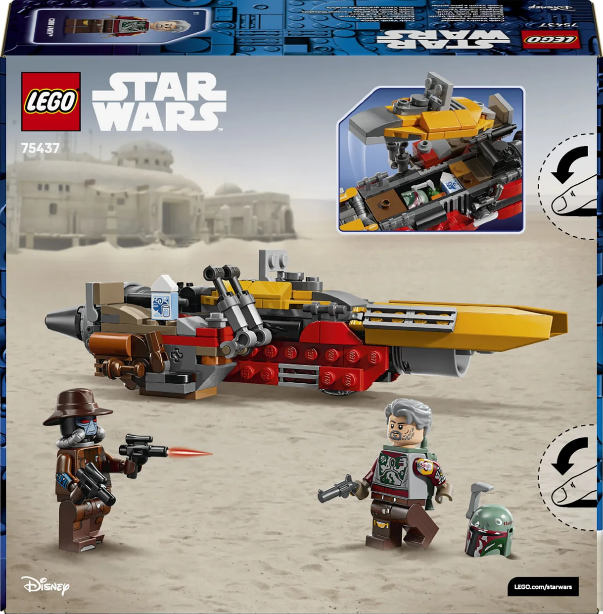Конструктор LEGO Star Wars Спидер Кобба Ванта (75437) — фото 8