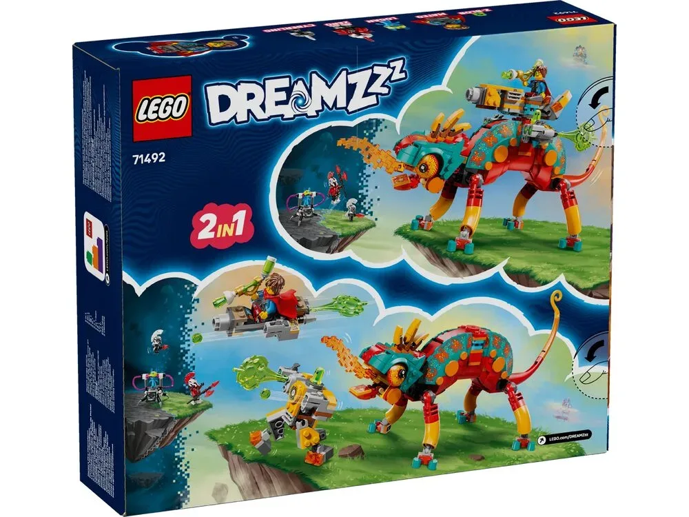 Конструктор LEGO DREAMZzz Огненный хамелеон Матео (71492) — фото 8