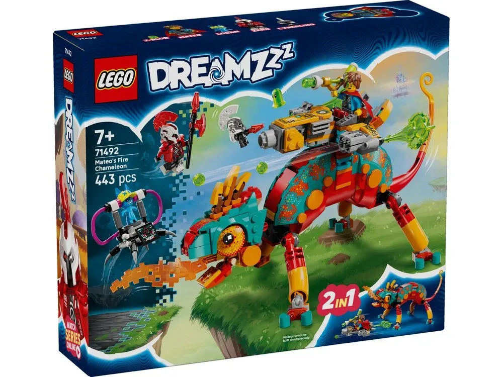 Конструктор LEGO DREAMZzz Огненный хамелеон Матео (71492) — фото 9